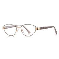 Metal + TR90 plastic Blue Blocker glasses frame for women with UV and blue light protection lenses More FCS3166