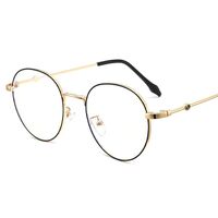 Metal glasses with blue light and UV protection 9648-3-GT