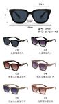 PC plastic sunglasses with plastic hinge 3200W
