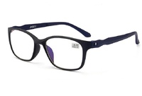 Лёгкие очки для чтения TR-90 с антибликовым покрытием синий 908