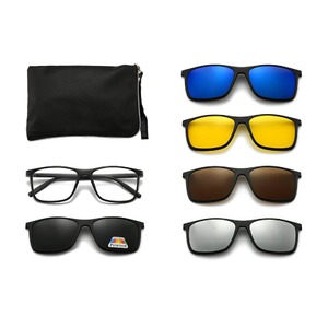 El Dorado frames with polarized sunshades set (clip-on) on magnet 2299A (5 pieces) 