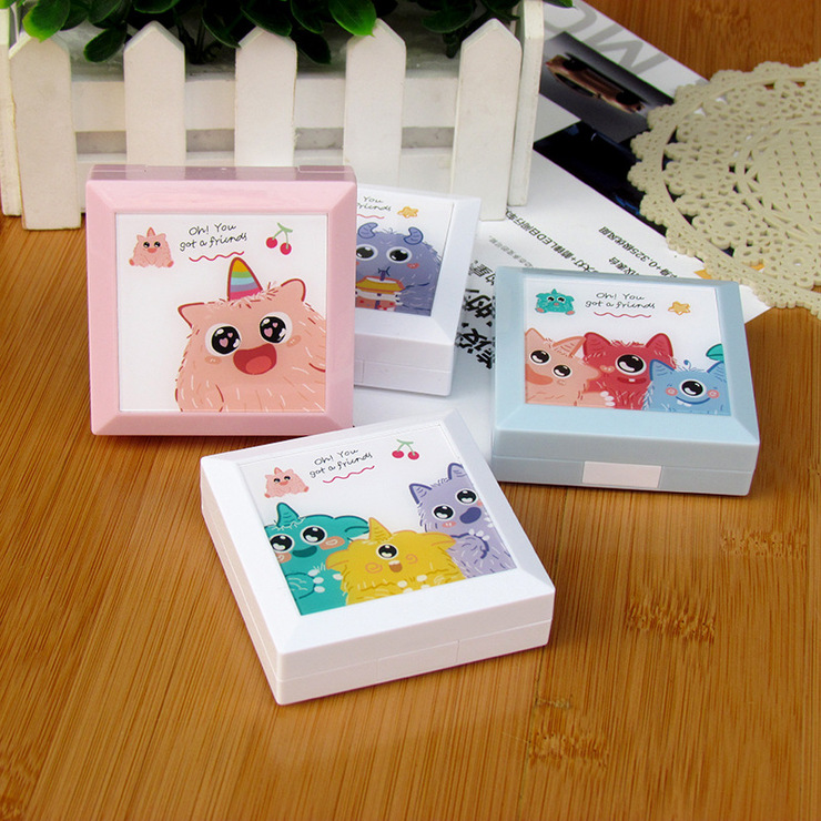 Kit for soft contact lenses (Kits for contact lenses) HQXF008-5Cartoon