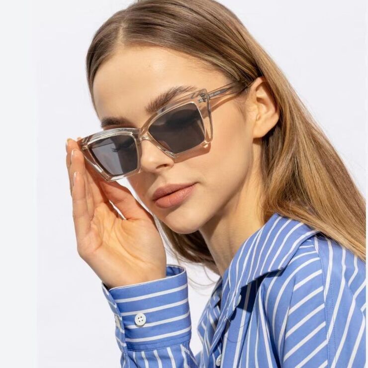 Plastic retro square sunglasses Elit 657-EL