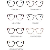 TR90 plastic frame or glasses with blue light protection, with spring hinges FA87074