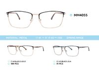 Metal men's frame for glasses MM4055