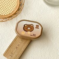 Mini soft contact lens kit TZ009咖啡熊