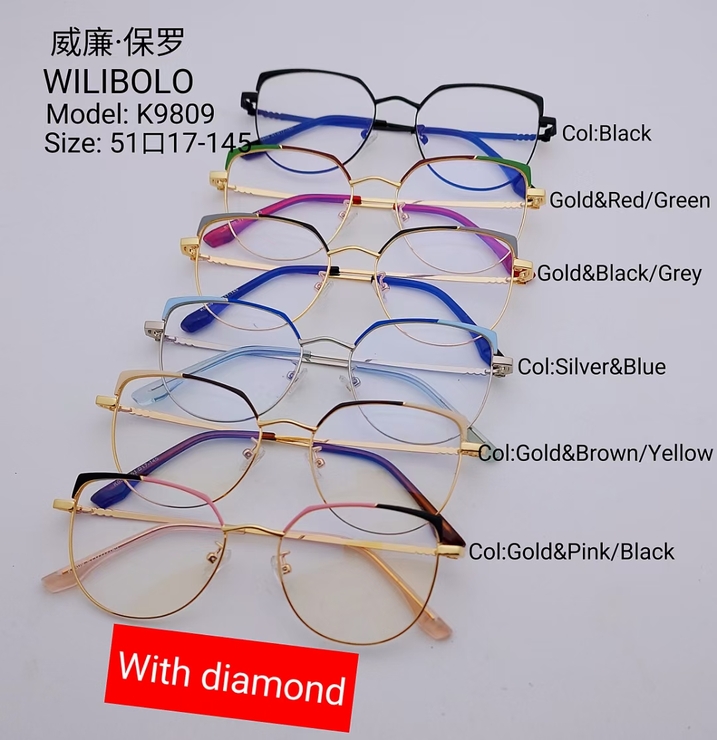 Metal ultrathin frames Wilibolo K9809