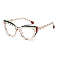 Plastic frame with anti-blue light protection lenses, with spring hinges Elit 5739-EL