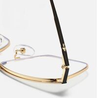 Очки металлические с защитой от синего света 9681-2-GT