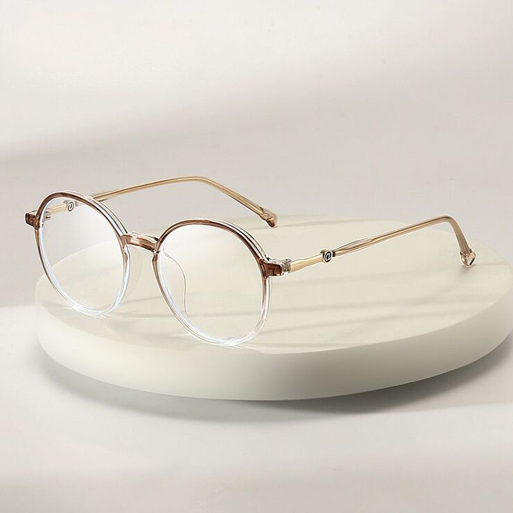 TR90 plastic glasses with blue light and UV protection 9733-3-GT