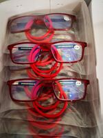 Ready-made folding magnet plastic frame glasses with diopters 096 (from 10 pieces) 