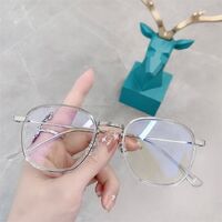 Hybrid frame, metal + TR90, with Blue Block coating SANTA 01001