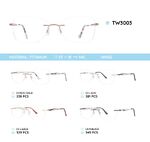 Оправа металлическая титановая TW3003