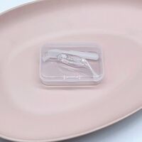 Mini soft contact lens kit with 5 containers KD-888镊子+佩戴勺