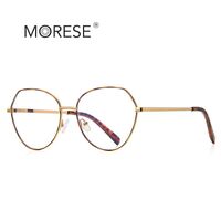 Оправа металлическая с линзами блю-блокерами MORE 3095