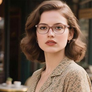 Оправа женская пластиковая из материала TR90, линзы с защитой от синего света More LS220