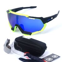 Safety shockproof sports goggles +3 caps, case 骑行套装-全框-109