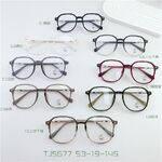 Оправа гибридная, металл + TR90, линзы с Blue Block покрытием SANTA TJ5677