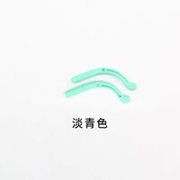 Наконечники на заушники силиконовые детские с винтовой фиксацией JT23-7, 65 мм (цена за пару)