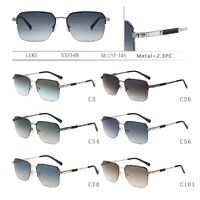 Polarized metal sunglasses Leke S33148