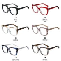 TR90 plastic frame or glasses with blue light protection, with spring hinges FA87302