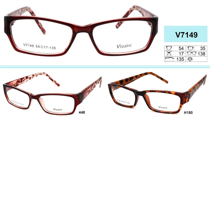 Plastic eyeglass frame VIZZINI V7149