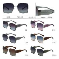 Polarized metal sunglasses for women Leke PS31865