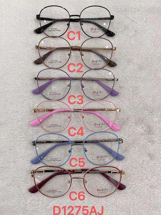 Оправа для очков металлическая с флексом Defile D1275AJ