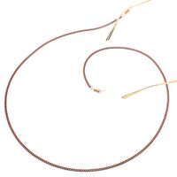 Red-colored metal non-slip chain, for glasses and masks GL173