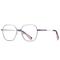 two-color  style metal blue blocker frames for glasses MORE 3052