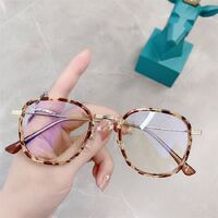 Hybrid frame, metal + TR90, with Blue Block coating SANTA 01001