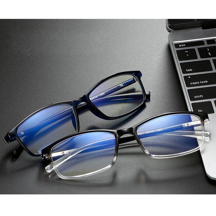 TR90 eyeglasses for reading KY2821 Blue ray cut, diopters from 0.00 to +4.00, PD62-64