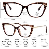 TR90 plastic frame with Blue Ray Cut protection lenses MAMO TR8200