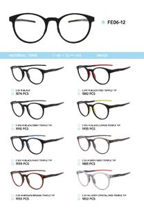 TR-90 plastic frames for glasses FE06-12