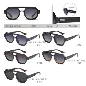 Солнцезащитные поляризационные пластиковые очки с флексом Enrique Cavaldi EC9831