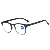 Plastic eyeglasses for reading, with case, Blue ray cut, diopters from +1.00 to +4.00, PD62-64 KY2149
