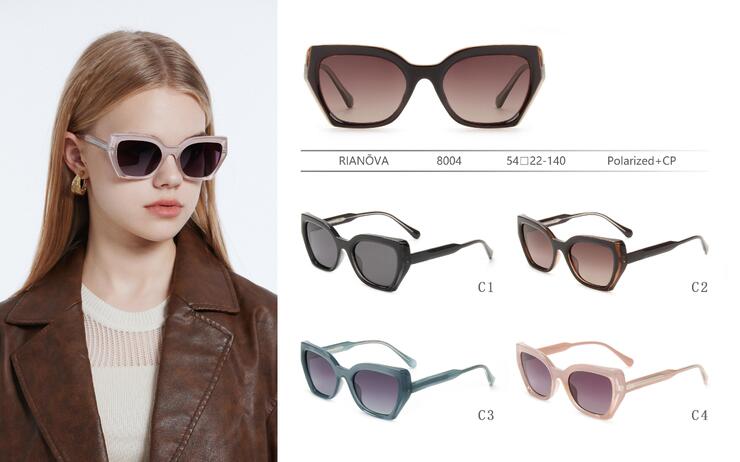 Polarized plastic sunglasses Rianova R8004
