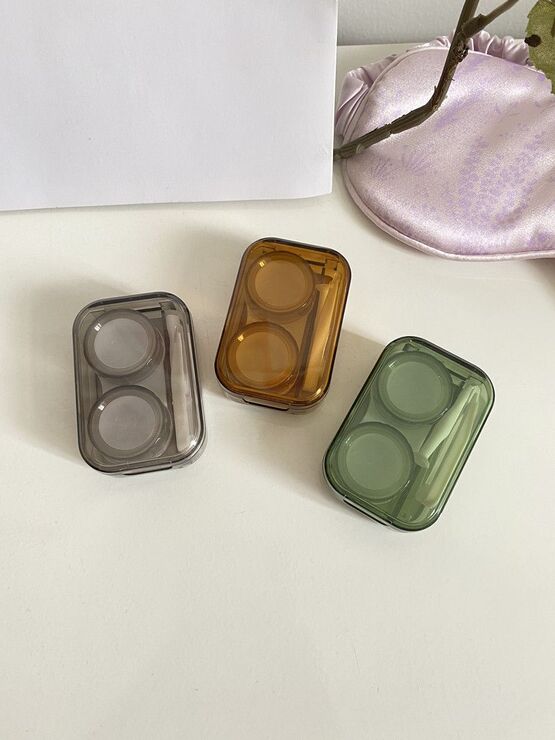 Mini set for a soft contact lens (Kits for contact lenses) B46-case