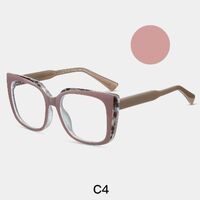 TR90 plastic frame or glasses with blue light protection, with spring hinges FA87302