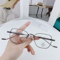 Оправа металлическая, линзы с Blue Block покрытием SANTA 0919