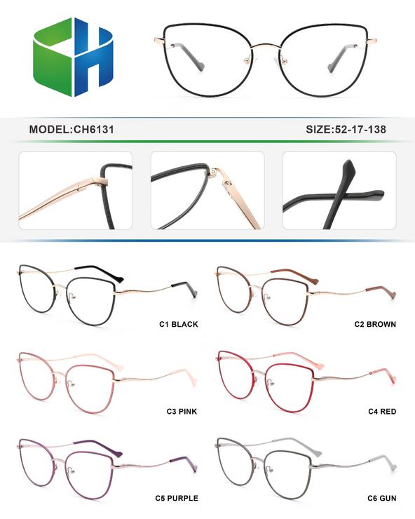 Оправа металлическая с флексом CH6131-DA