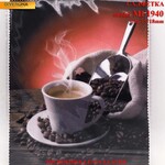 Салфетка из плотной микрофибры для протирки линз в очках MF1940, 15*18 см