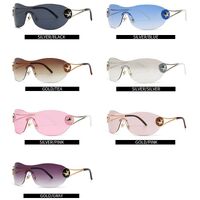 Plastic one-piece sunglasses Elit 888-EL