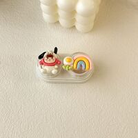 Мини-набор для мягких контактных линз выдвижной W-CT15彩虹月亮女孩