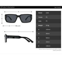 Plastic sunglasses Elit 2326-EL