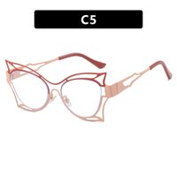 Очки металлические женские с защитой от синего света 8209-66042-PN