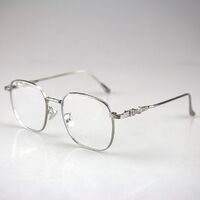 Metal eyeglasses Blue ray cut KY0920 with case