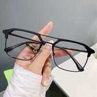 Очки гибридные, металл + TR90, с защитой от синего света Blue Block FENQI F68087