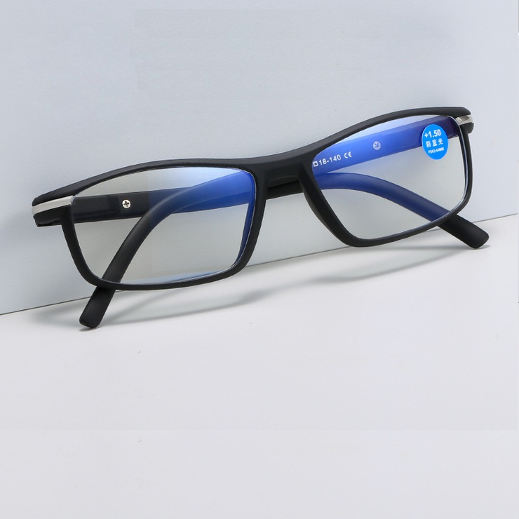 Очки пластиковые для чтения KY2901 с защитой Blue ray cut, диоптрии от +1.00 до +4.00, РМЦ=62-64