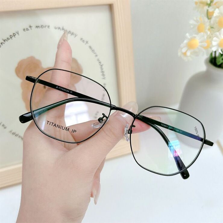 Оправа сверхлёгкая титановая + пластик TR90 MAMO T23801